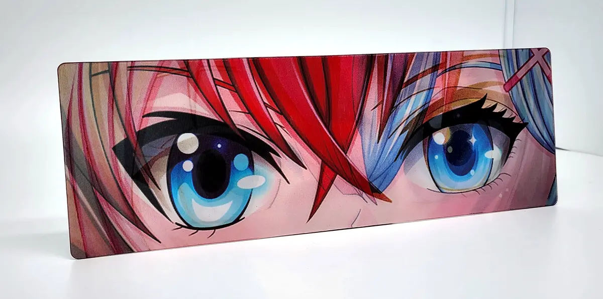 Anime Girl Eyes Motion Slap Sticker 1