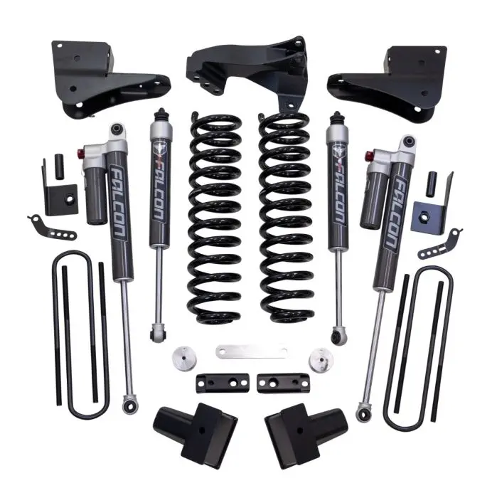 2023-2024 Powerstroke 4" Coil Spring Lift Kit W/ Falcon 2.1 Shocks (63-23440) 1