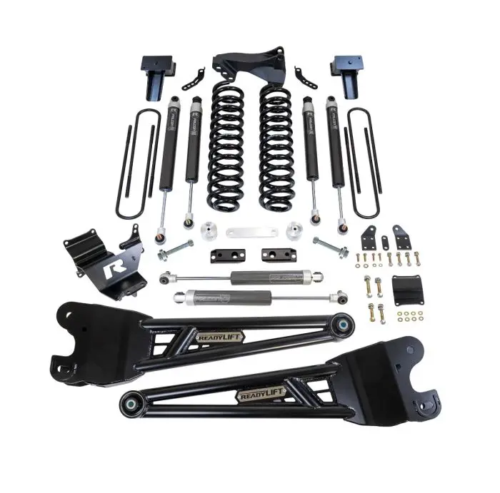 2023-2024 Powerstroke 4" Coil Spring Lift Kit W/ Radius Arms (49-23421) 1