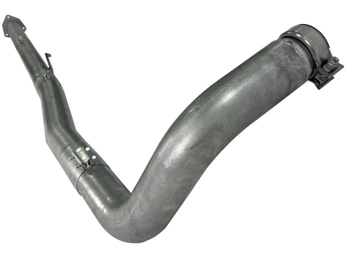 2023-2026 Powerstroke 4"  Turbo Back Race Pipe - No Muffler (421042) 1