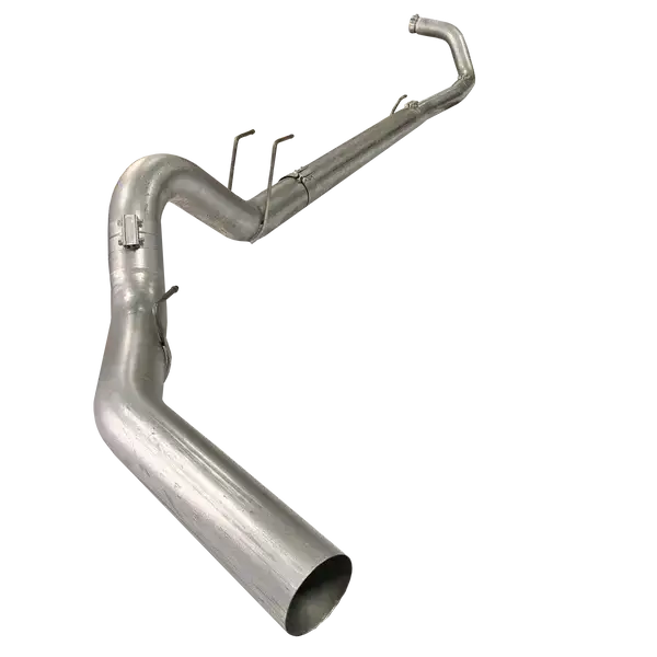 2023-2026 Powerstroke 5" Turbo Back Exhaust System - No Muffler (521037) 1