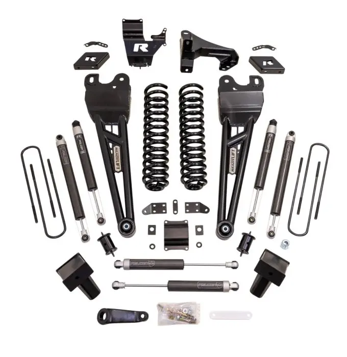 2023-2024 Powerstroke 6" Coil Spring Lift Kit W/ Radius Arms (49-23621) 1