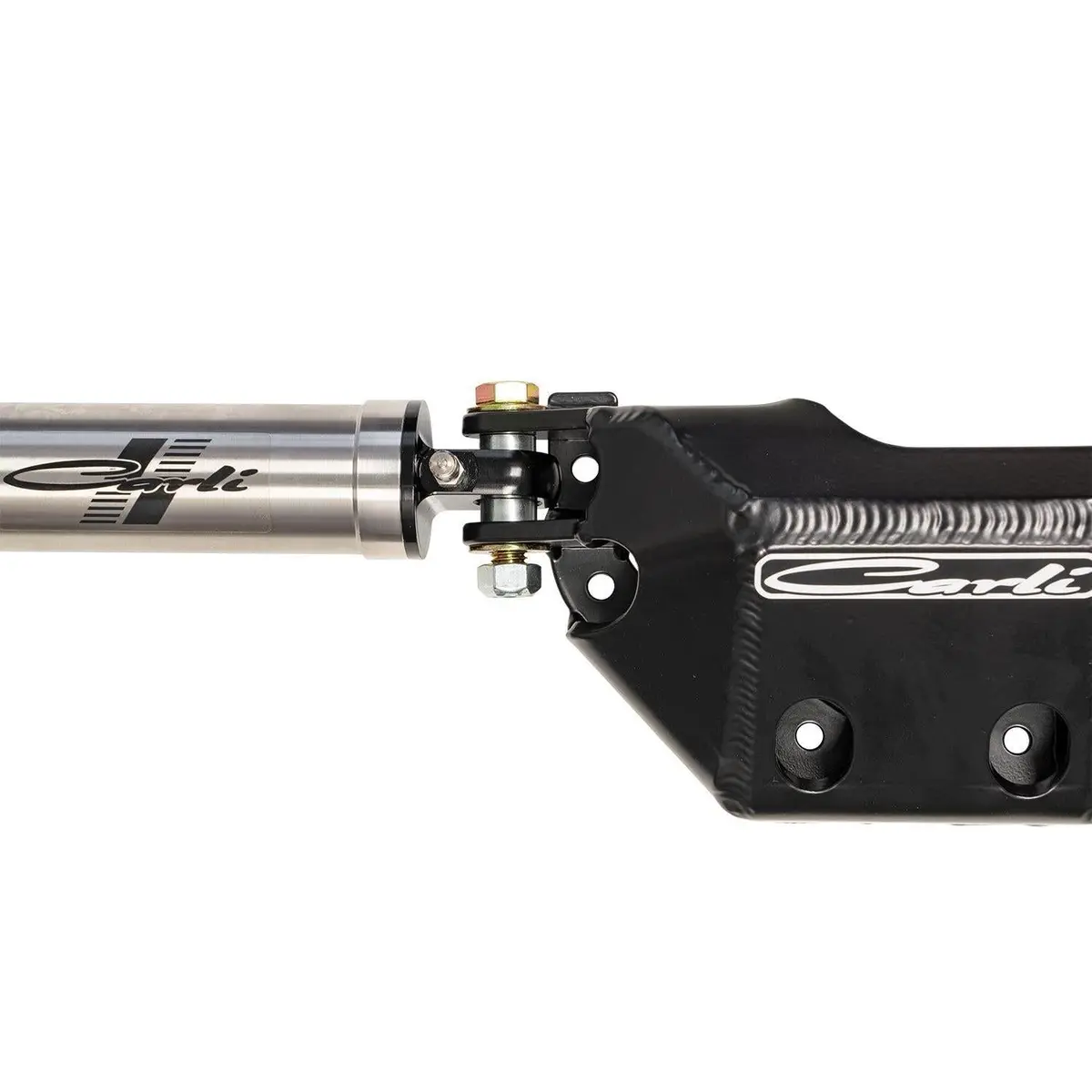 2023-2024 Powerstroke Low Mount Steering Stabilizer Kit W/ Differential Guard (Cs-Flmss-23) 2