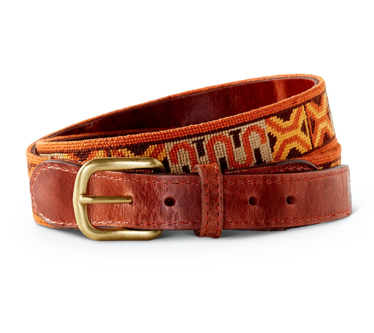 King Ranch Tiffany Rug Border  Belt (Muted Colors) 1