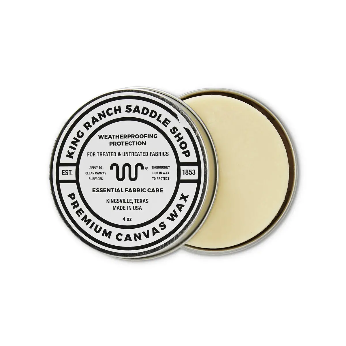 Canvas Wax 4Oz Tin 1