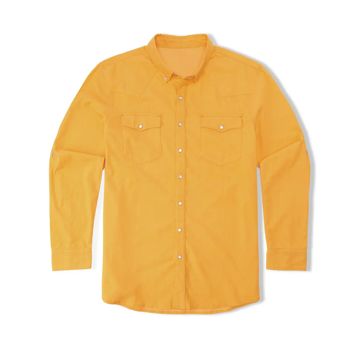 Men's Corduroy Pearl Snap Western Shirt 1