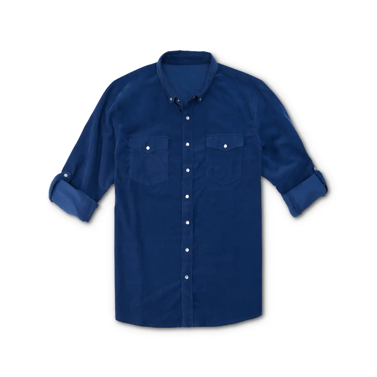 Men's Corduroy Pearl Snap Western Shirt 5
