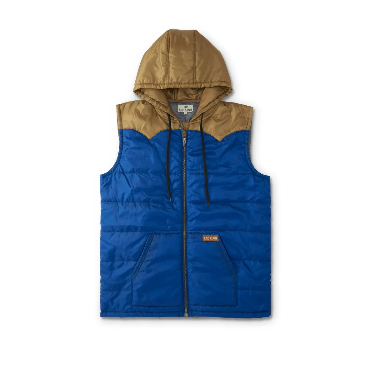 Men's Colorblock Puff Vest 1