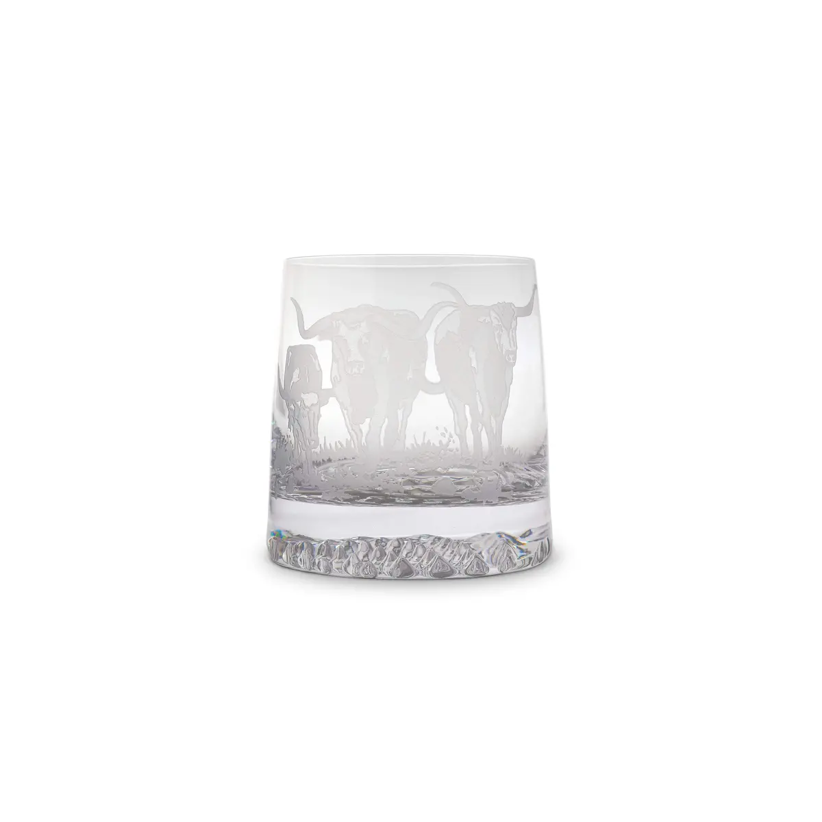 Presidential Longhorn Rocks Glass 1