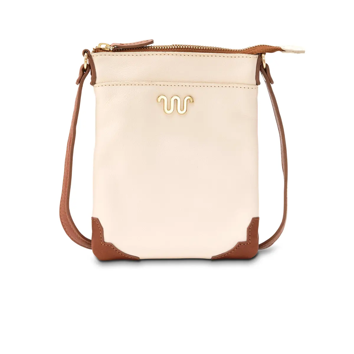 Kit Messenger Bag With Brass W 1