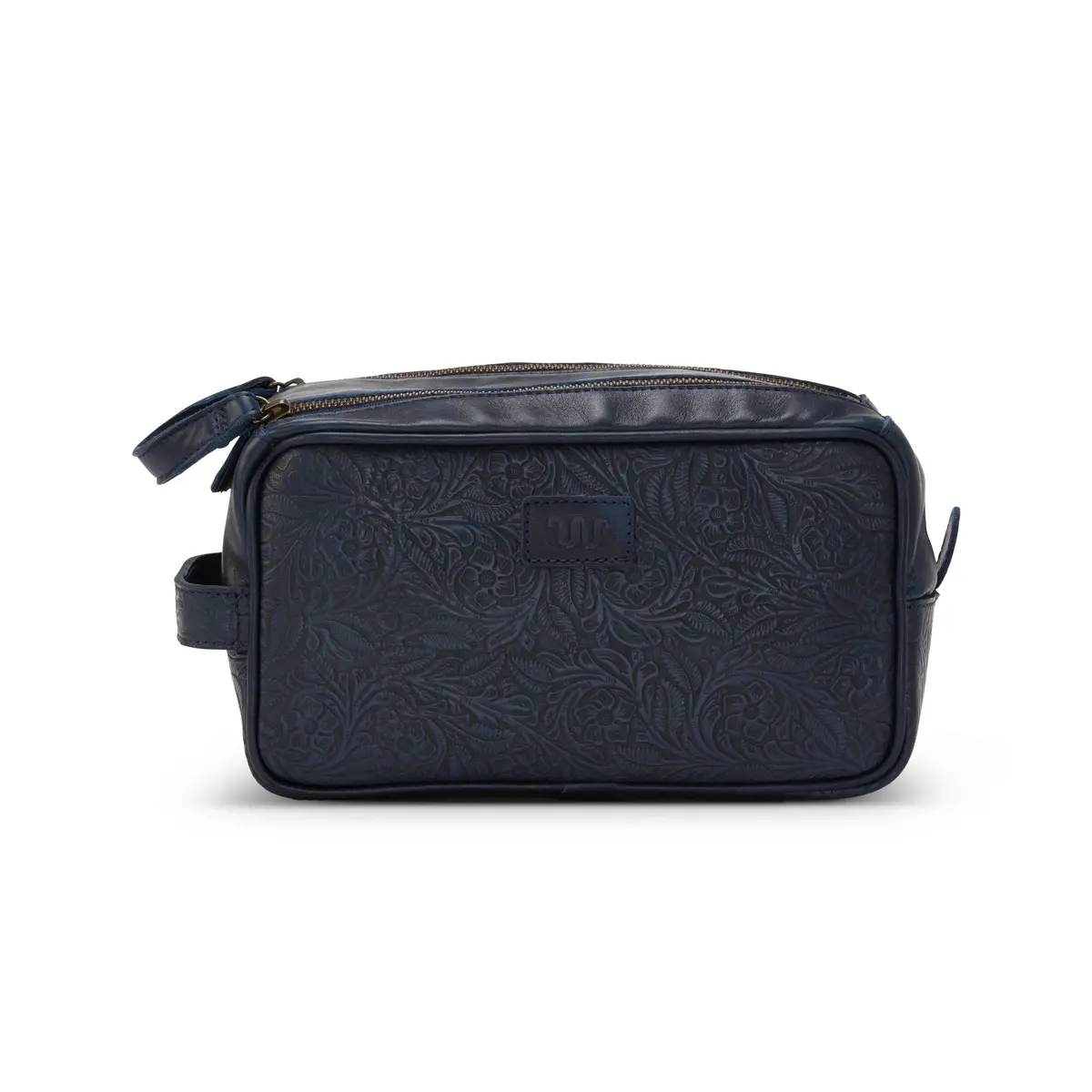 Indigo Tooled Dopp Kit 1