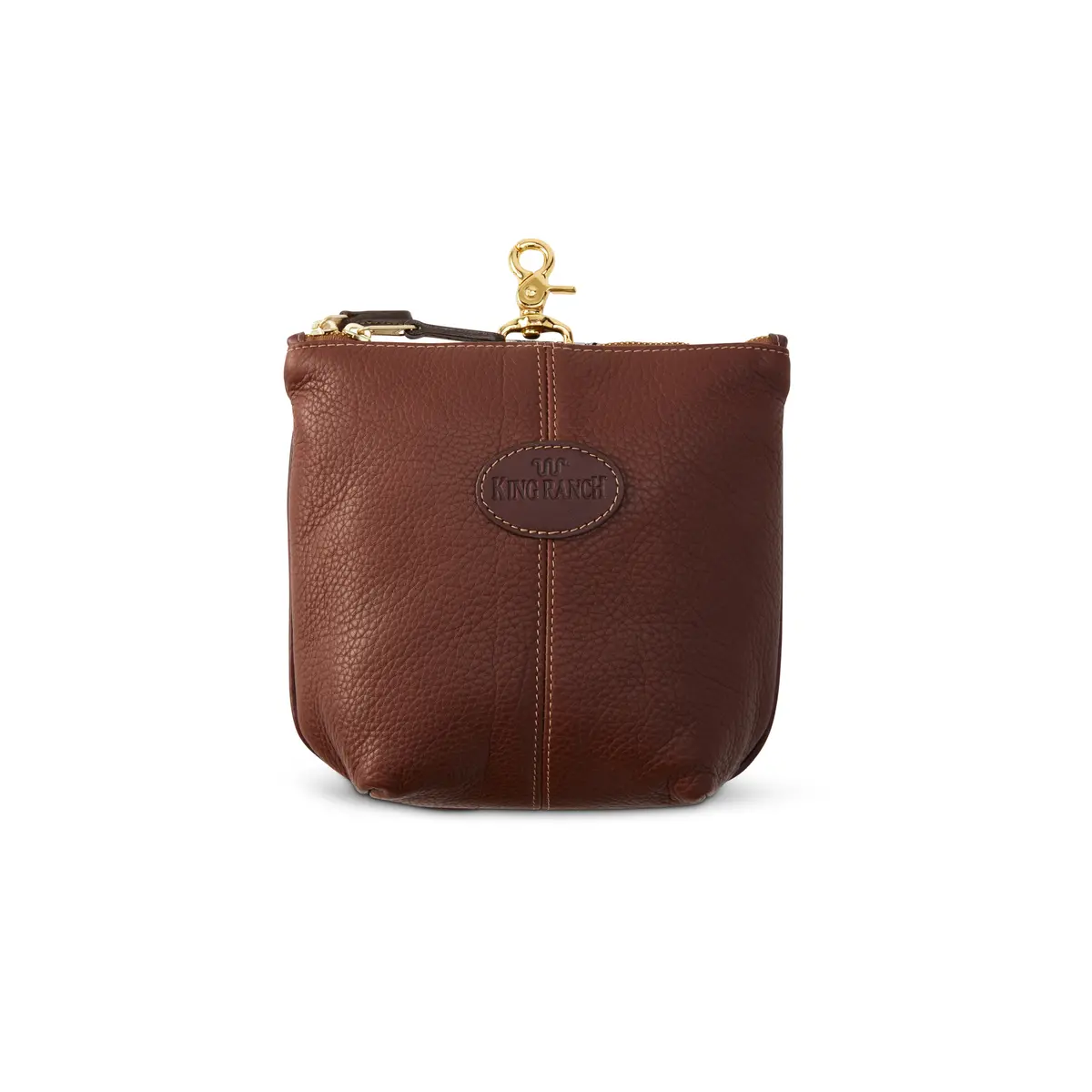 Leather Golf Valuables Pouch 1