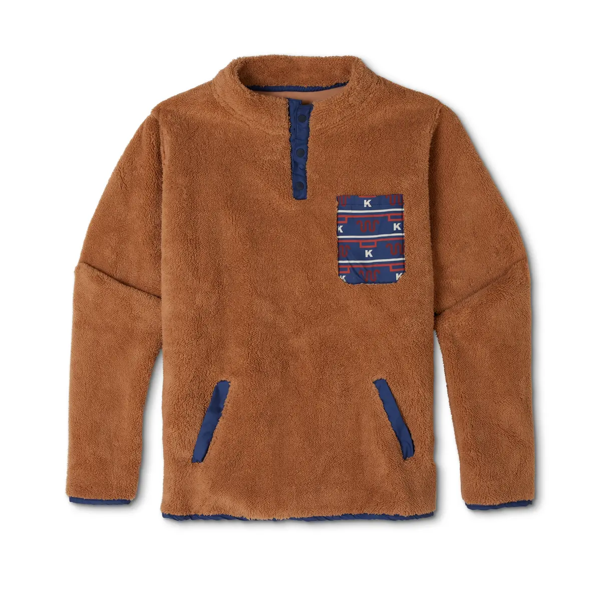 Sherpa-Lined Wilderness Pullover Sweatshirt