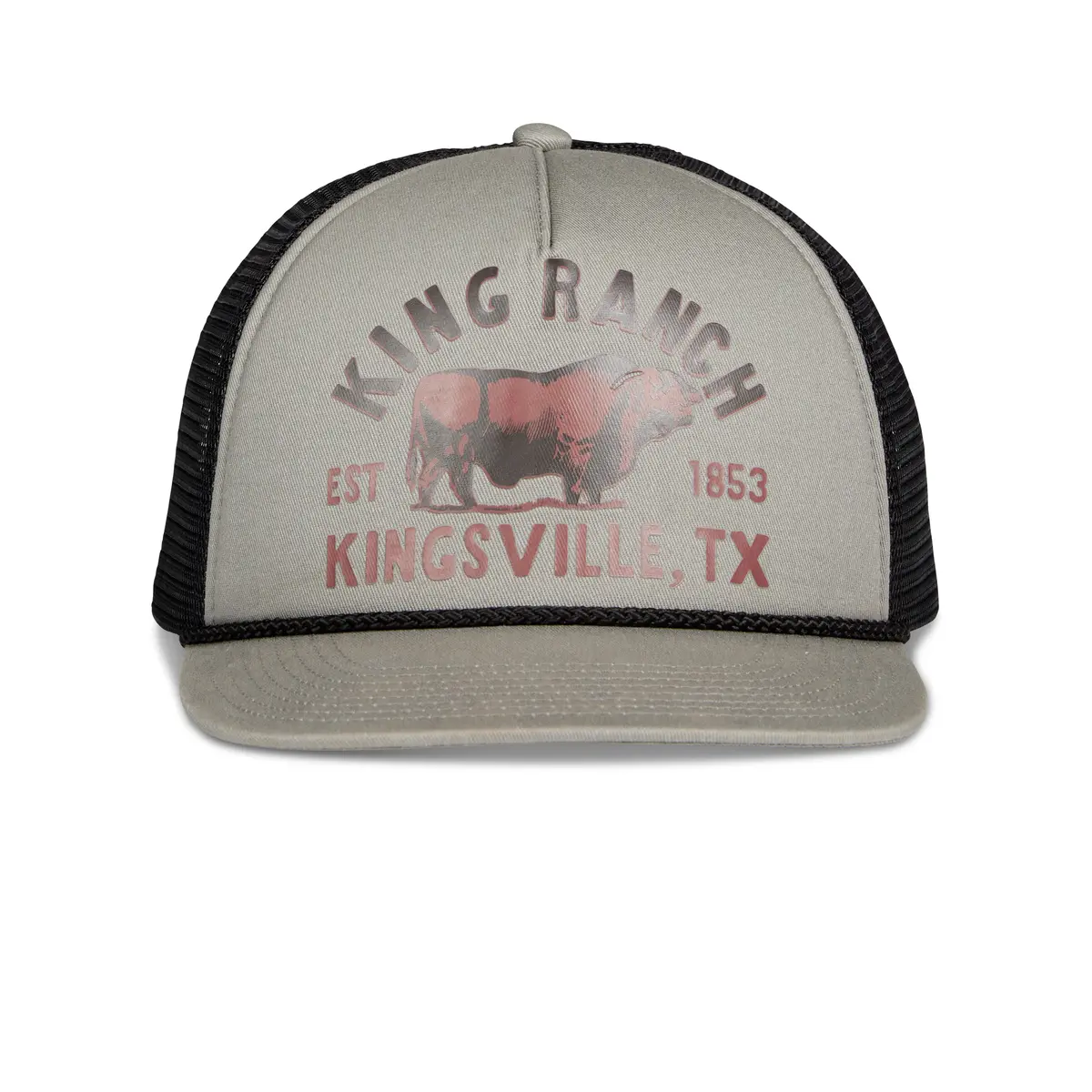 Bull Foam Front 5 Panel Flatbill Cap 1