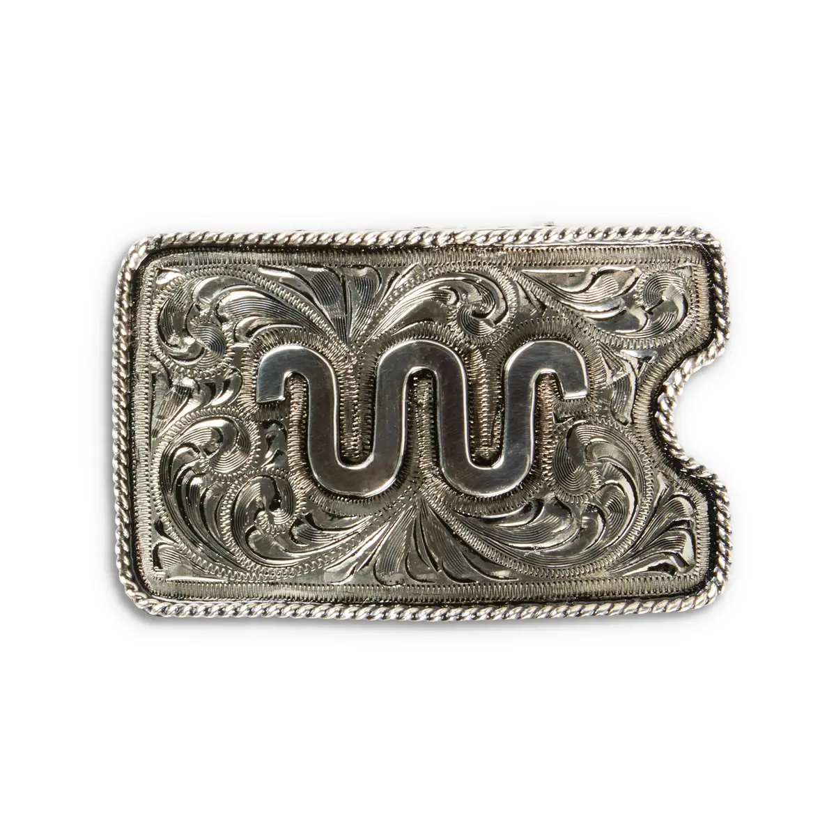 Running W Box Buckle Billfold 1