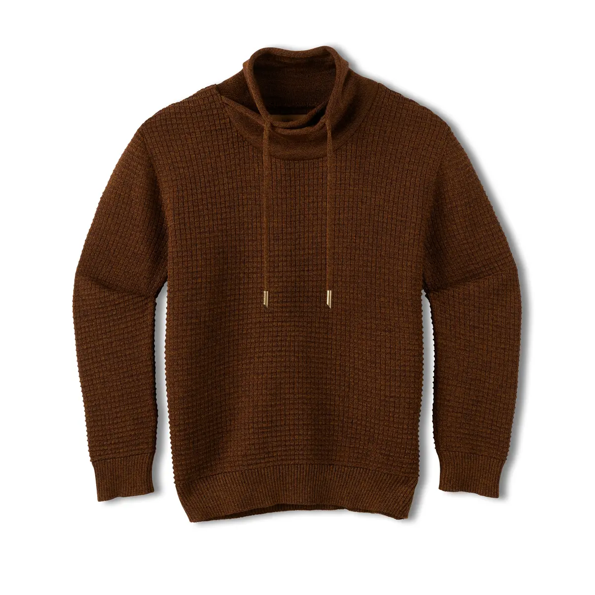 Merino Wool Funnel Neck Sweater for Women - Image 3