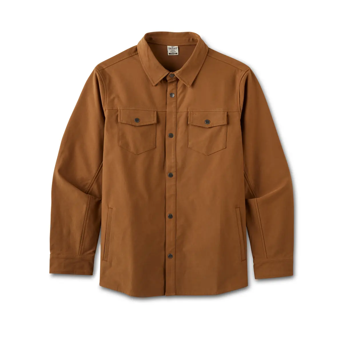 Men's Stretch Duck Twill Shirt Jacket 1