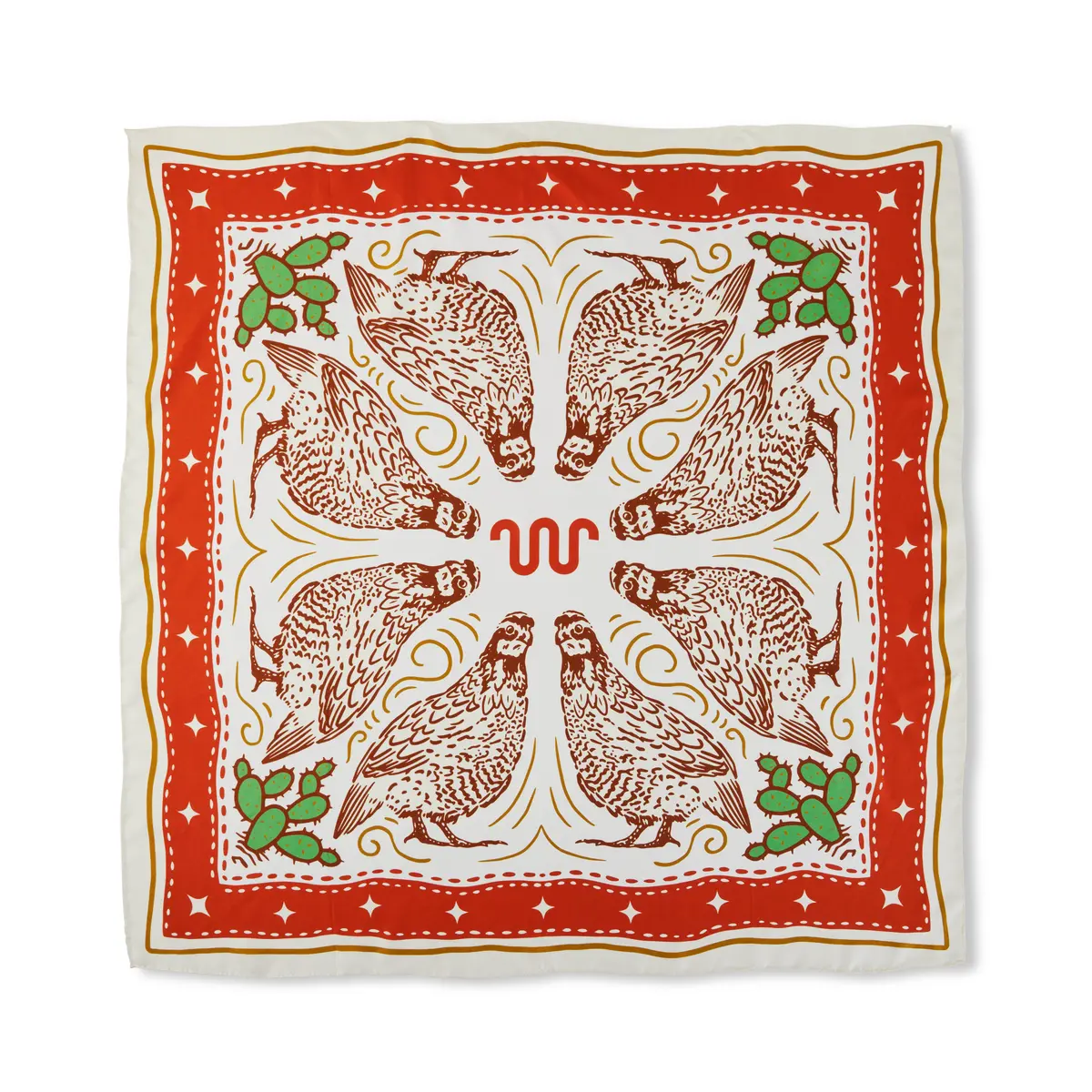 Bobwhite Quail Silk Scarf 1