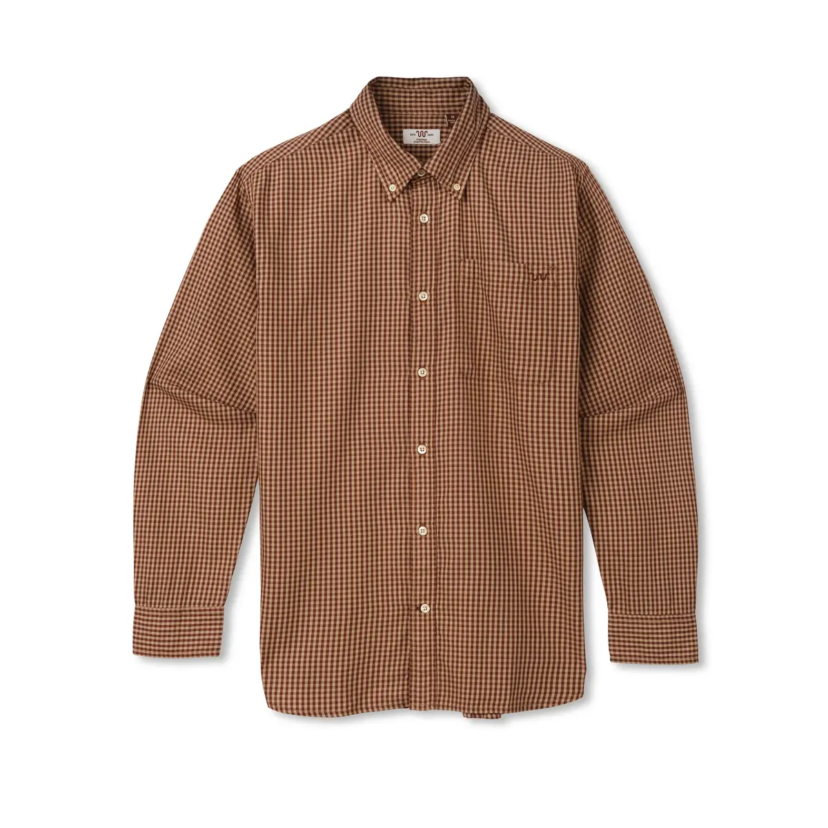 Men's One Pocket Button Down Shirt 1