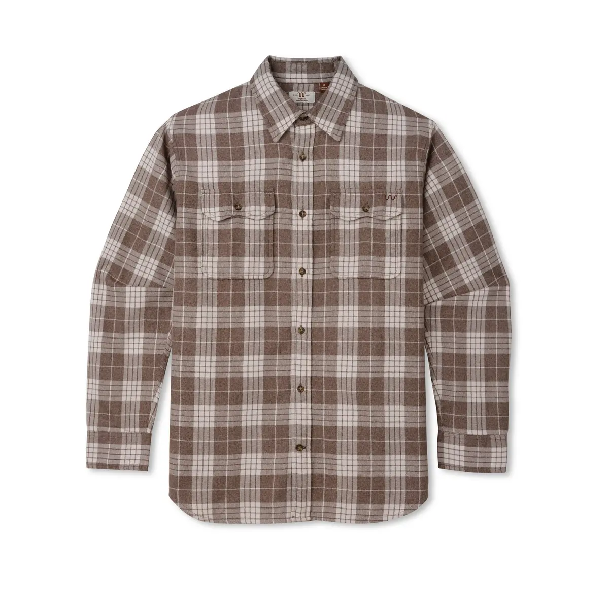Men’S Two Pocket Ranch Shirt, Flannel 2