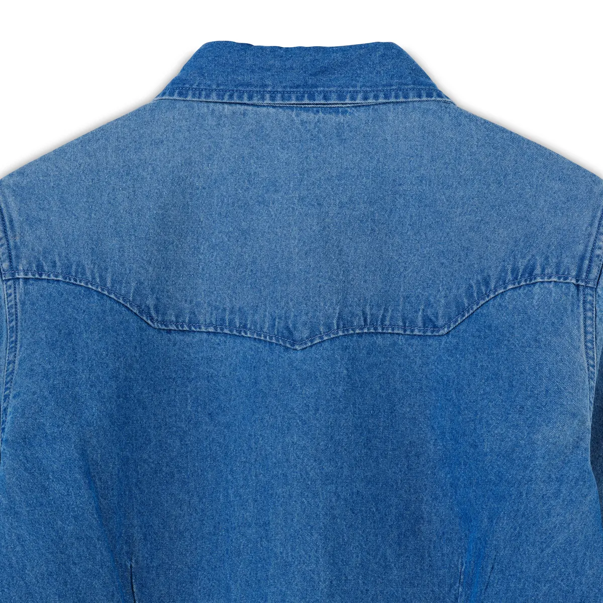 Women's Denim Pearl Snap Shirt 5