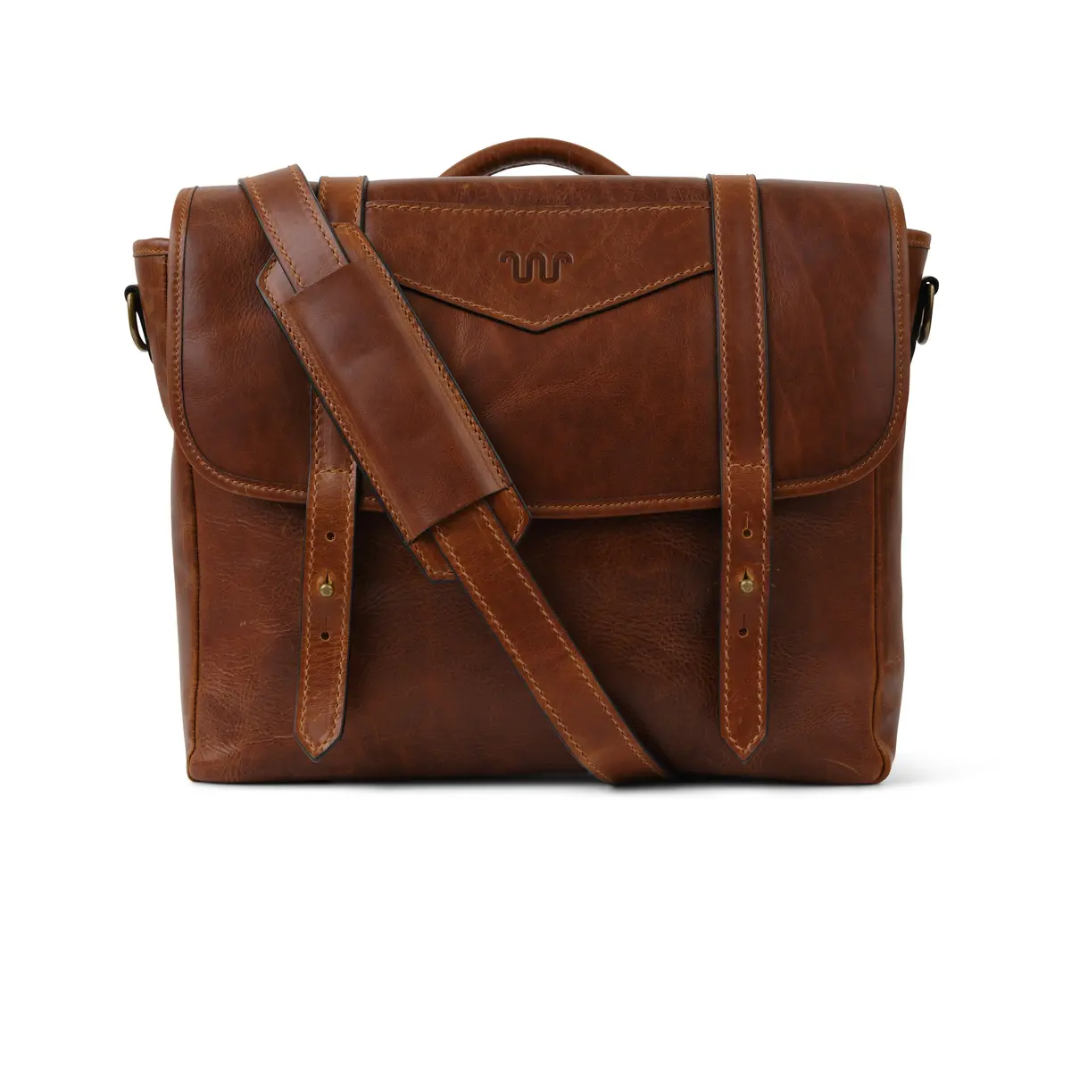 Kineño Leather Messenger 1