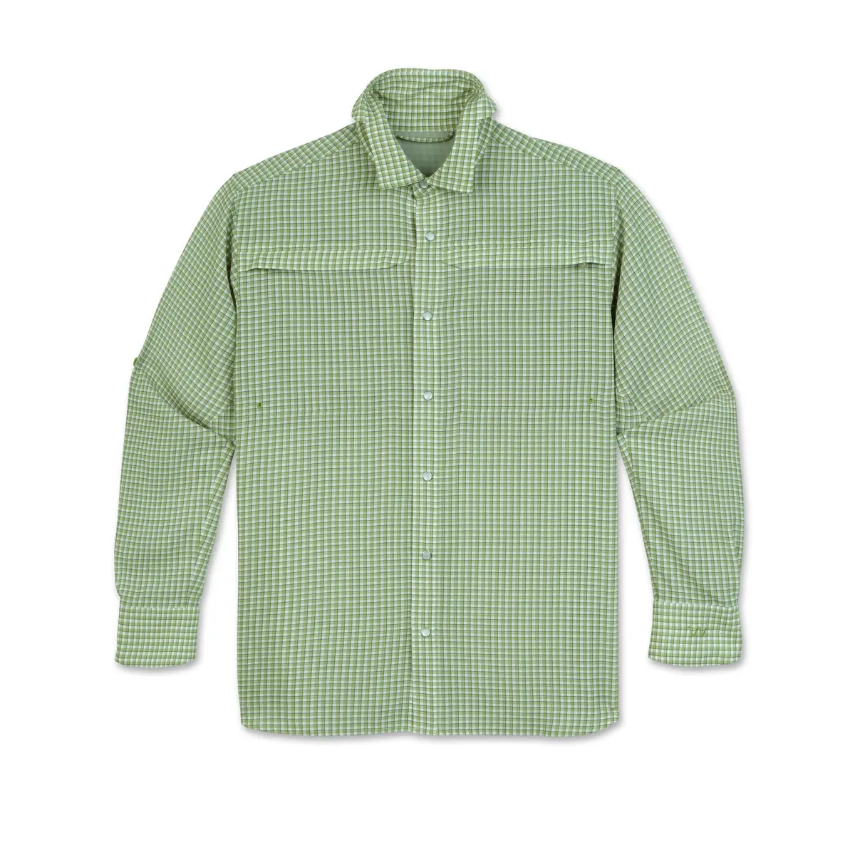 Men's Micro Plaid Bay Shirt 1