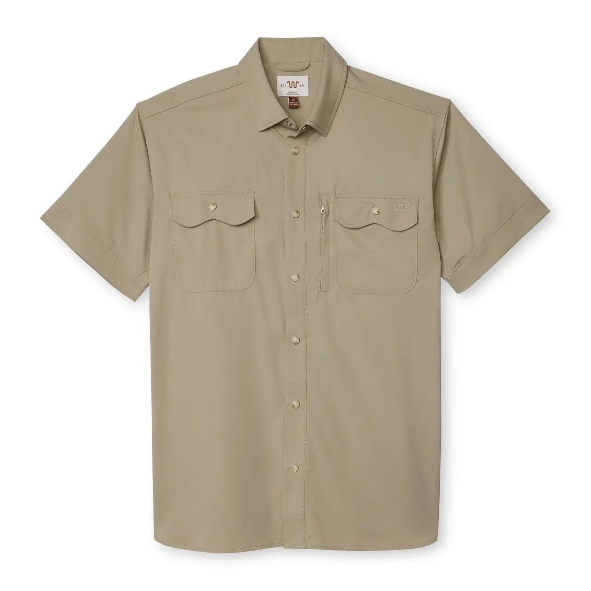 Men's Blue Norther™ Short Sleeve Tech Shirt 1