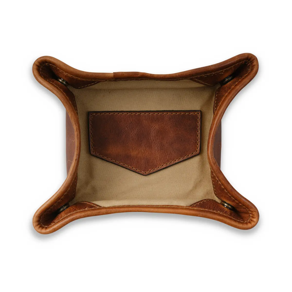 Kineño Leather Valet Tray 1