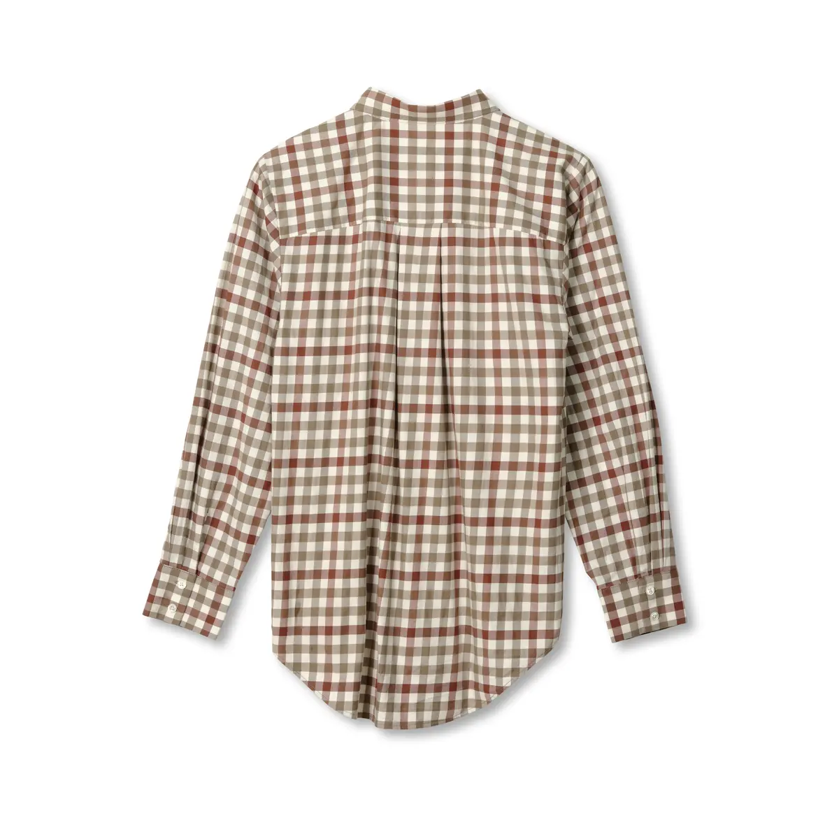 Women's 2 Tone Gingham Shirt 3