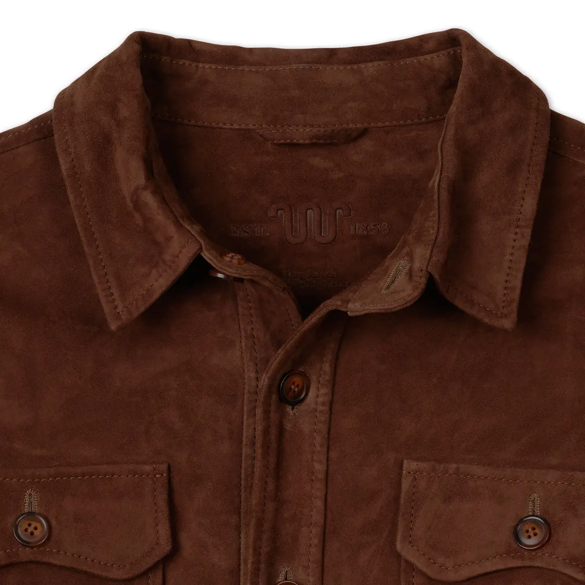 Men's Goat Suede Shacket 4
