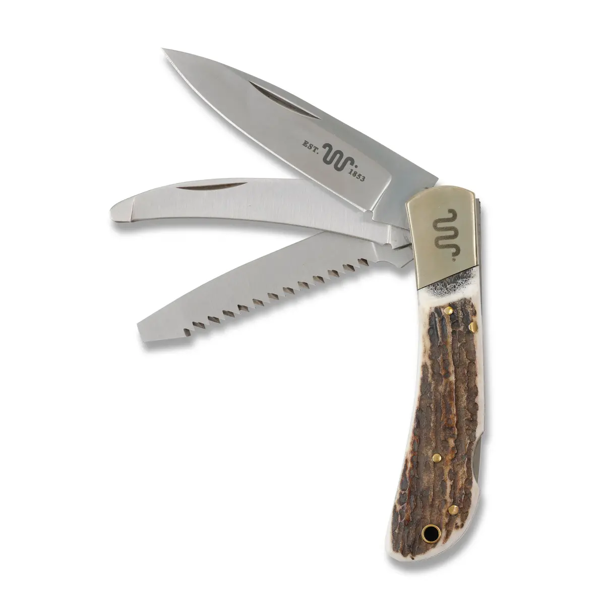 Field Knife With 3 Blades 1