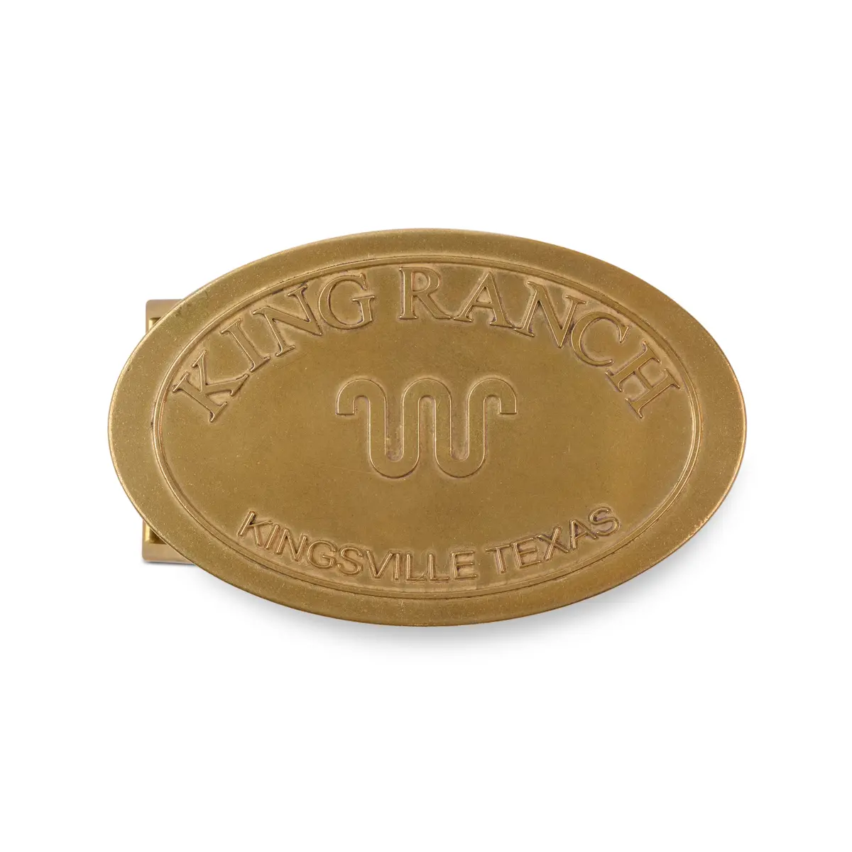 Saddle Stamp Brass Buckle 1