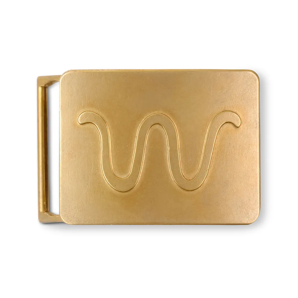 Heritage W Brass Buckle 1