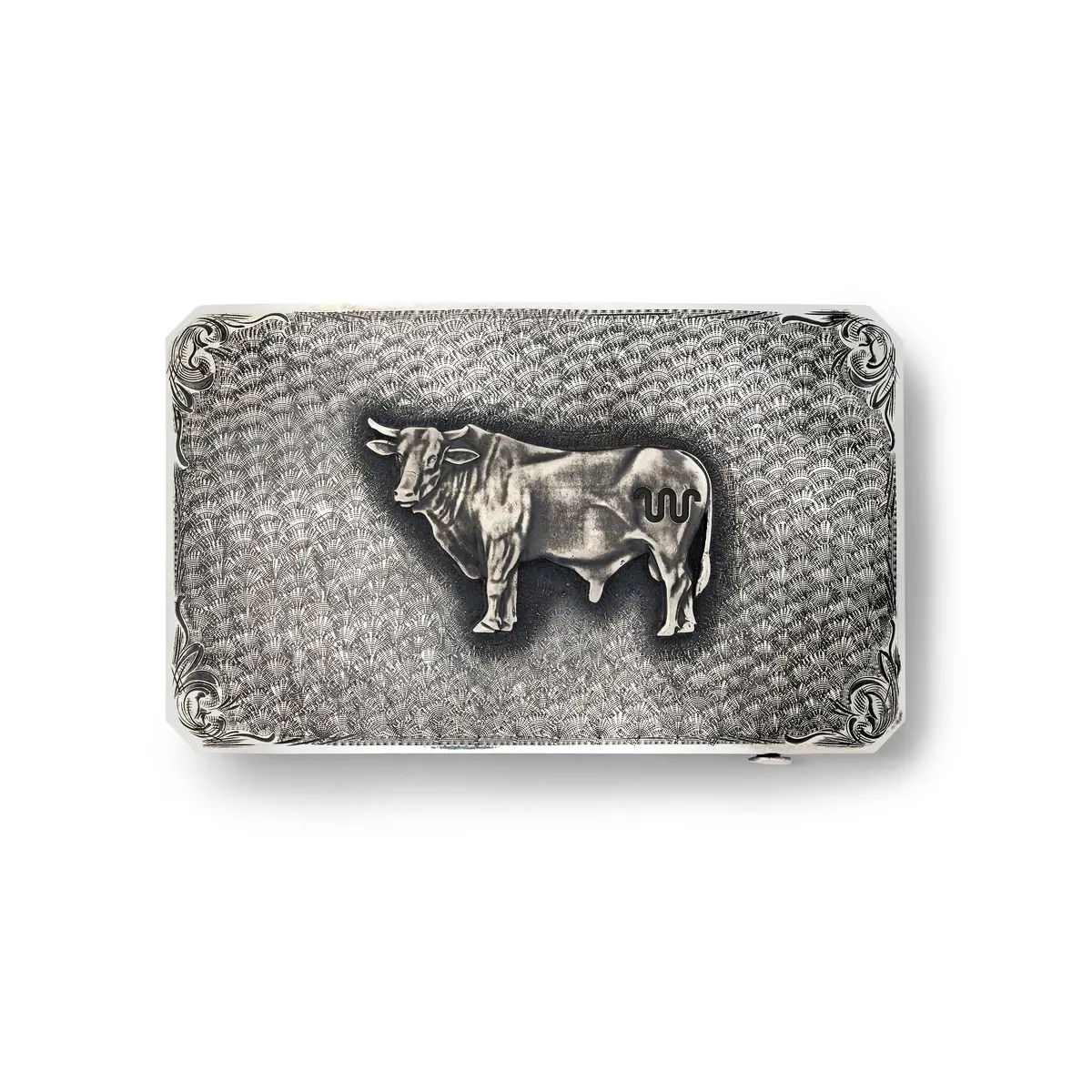 King Ranch X Clint Orms Bull Belt Buckle 1
