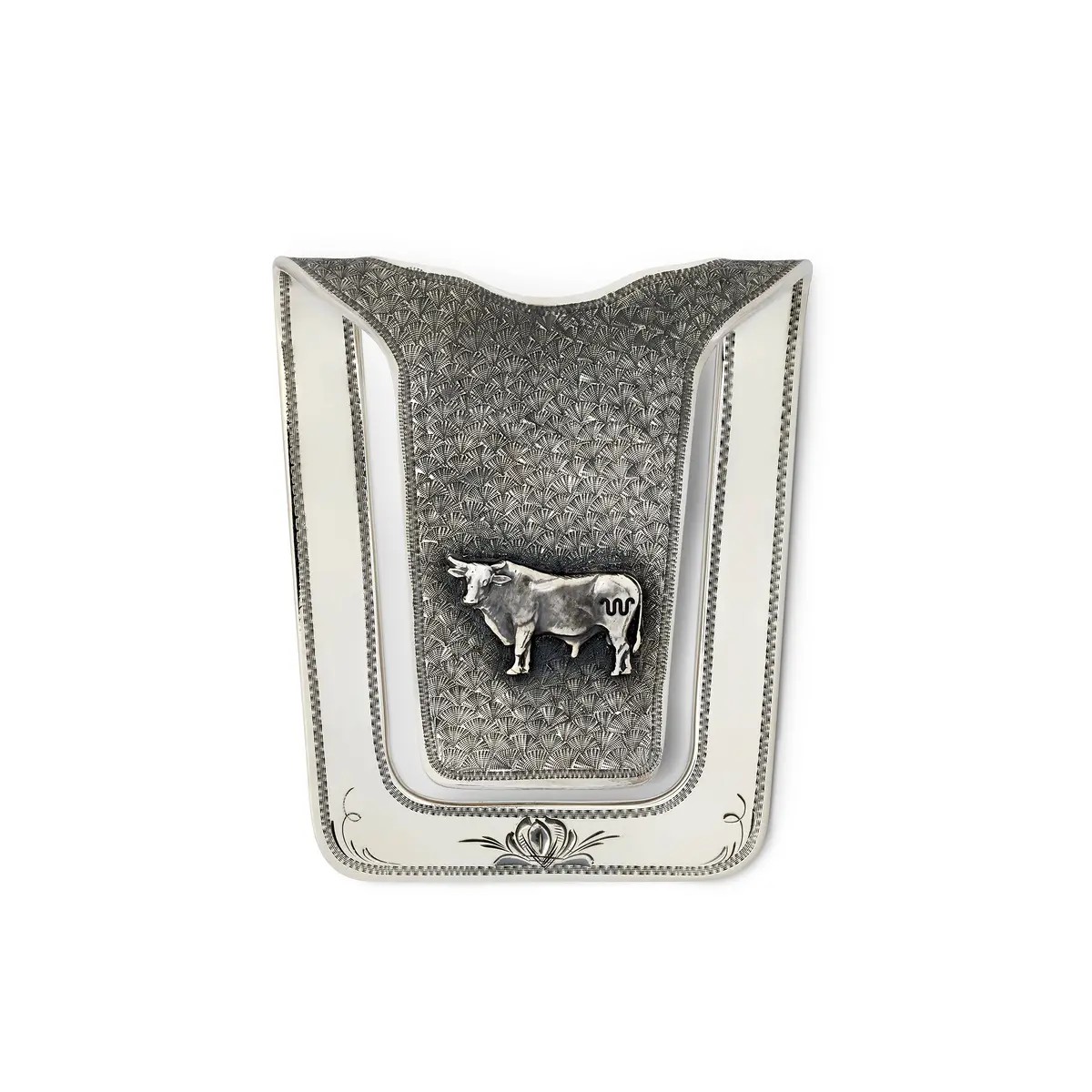 King Ranch X Clint Orms Bull Money Clip 2