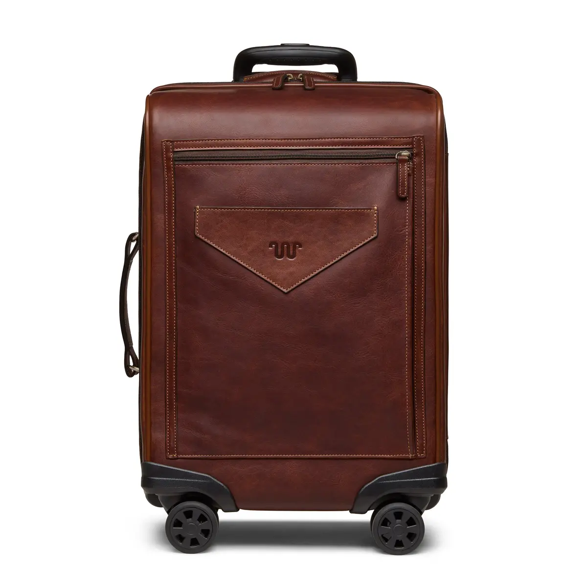 Kineño Leather Wheeled Carry On 1