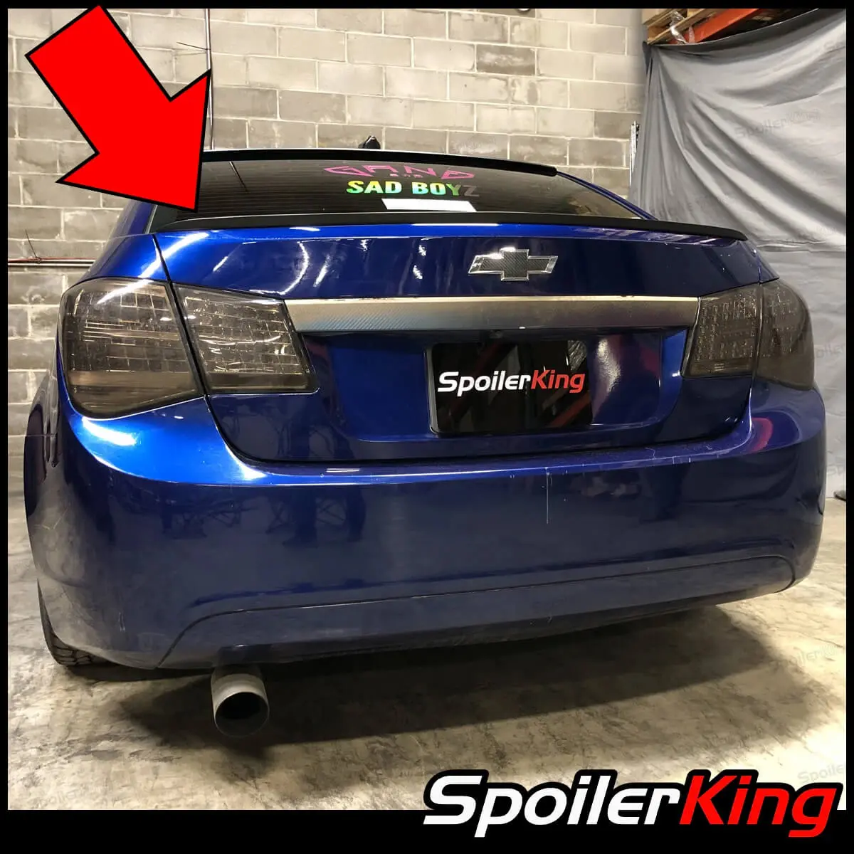 11-16 Chevrolet Cruze Spoilerking Trunk Spoiler (244L) 1