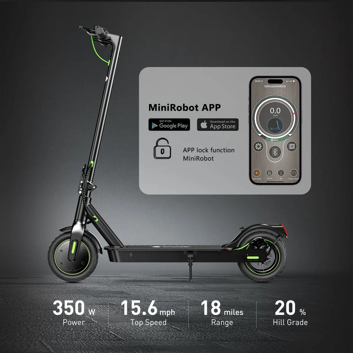 Isinwheel S9 Series Electric Scooter 2