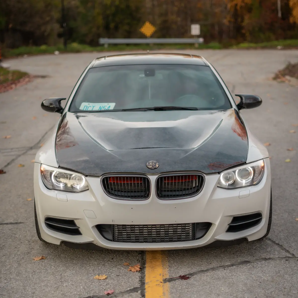 Bmw E Series M Style Carbon Mirror Caps 1