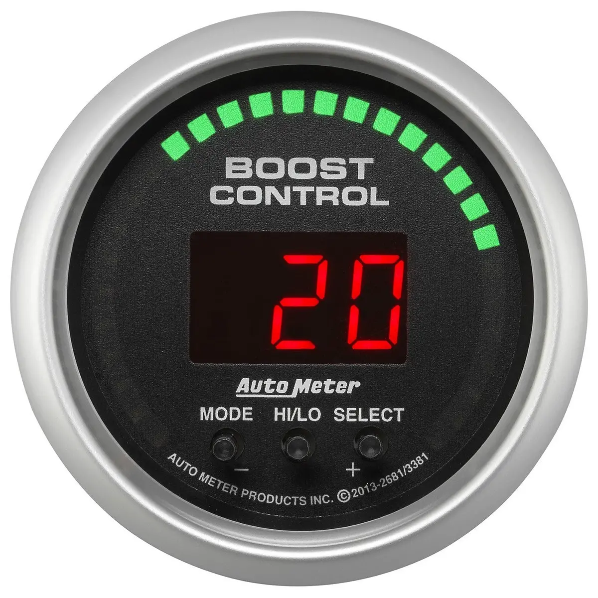 Autometer Boost Controller (Sport Comp/Sport Comp Ii 2-1/16") 1