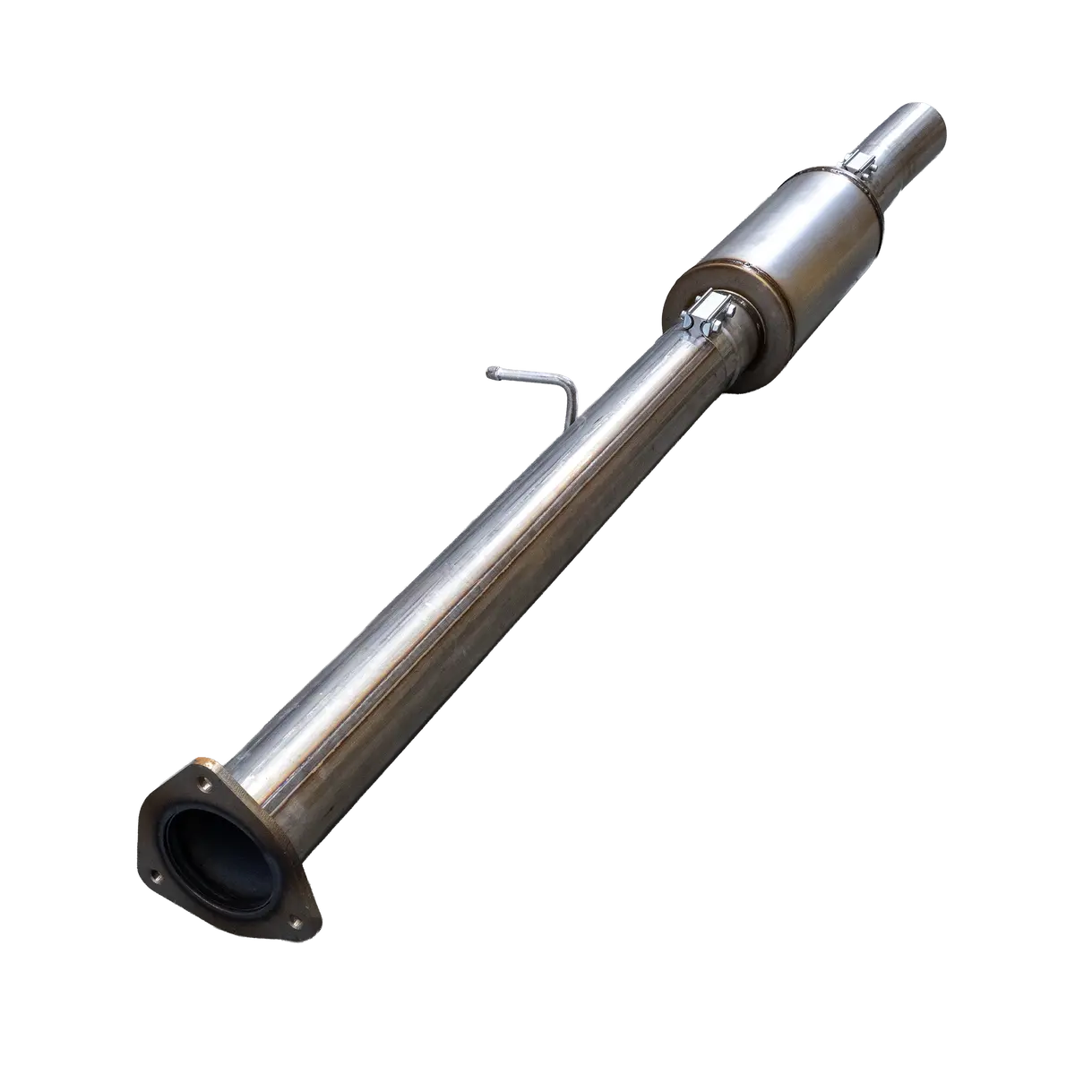 2013-2018 Cummins 4" Ss Cat & Dpf Delete - W/ Muffler (Ddc-3D13m) 2