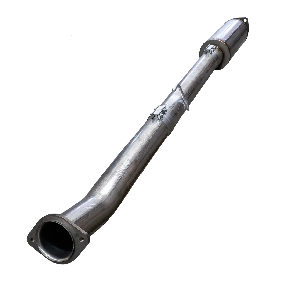 2020-2022 Powerstroke 4" Ss Cat & Dpf Race Pipe (Ddc-3F20/Ddc-3F20m) 2