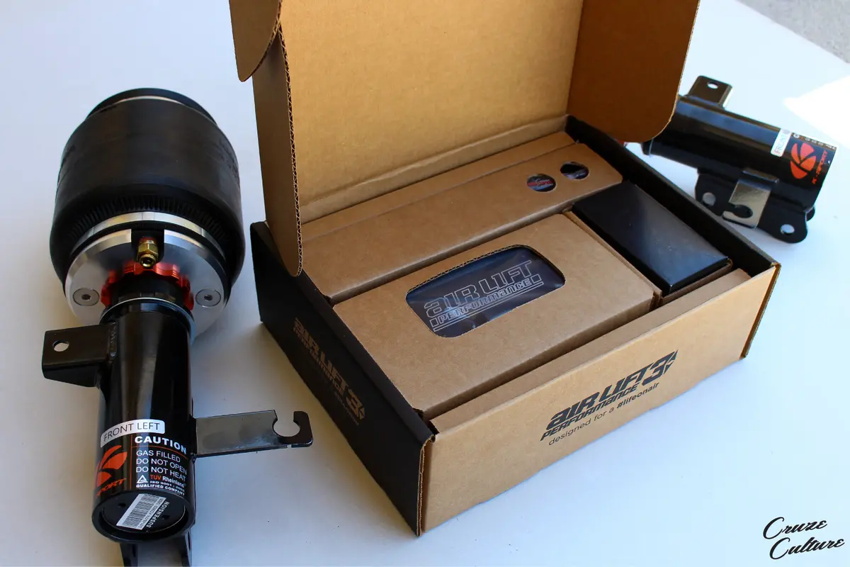 11-16 Chevrolet Cruze Cruze Culture Complete Air Suspension Kit 2
