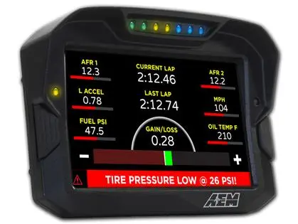 Aem Cd-7L Carbon Logging Display Kit 1