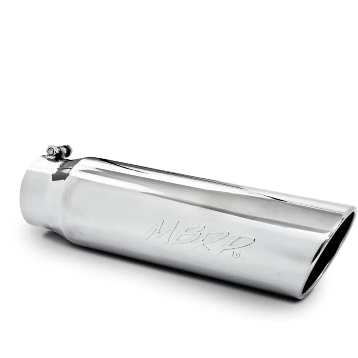 4" To 5" 18" Single Wall Angled Exhaust Tip (T5124) 1