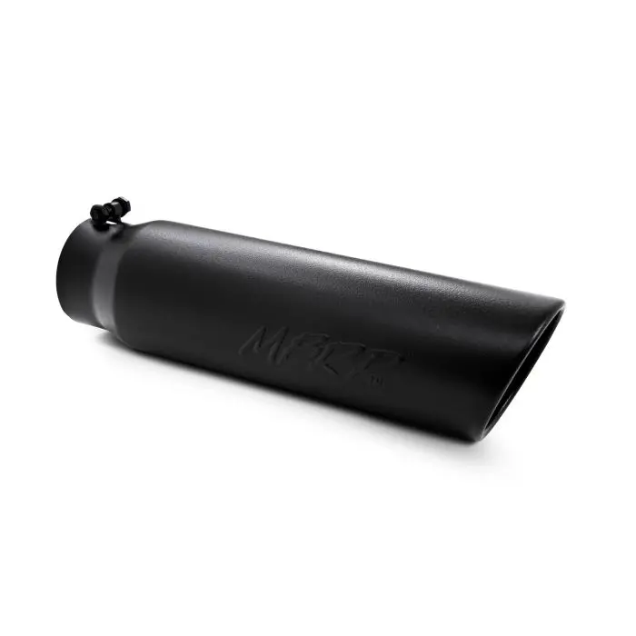 4" To 5" 18" Single Wall Angled Exhaust Tip (T5124) 2