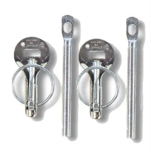 Sparco Polished Hood Pins 1