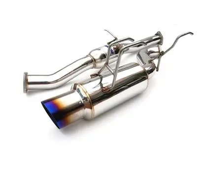 Invidia '03-'06 Mitsubishi Evo 76Mm N1 Titanium Tip Cat-Back Exhaust 1