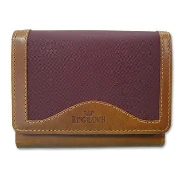 Ladies' Tri-Fold Clutch Wallet - Canvas 1